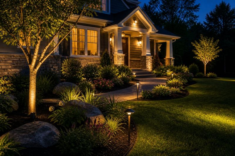 Backyard Lighting Service in Kansas City, KS