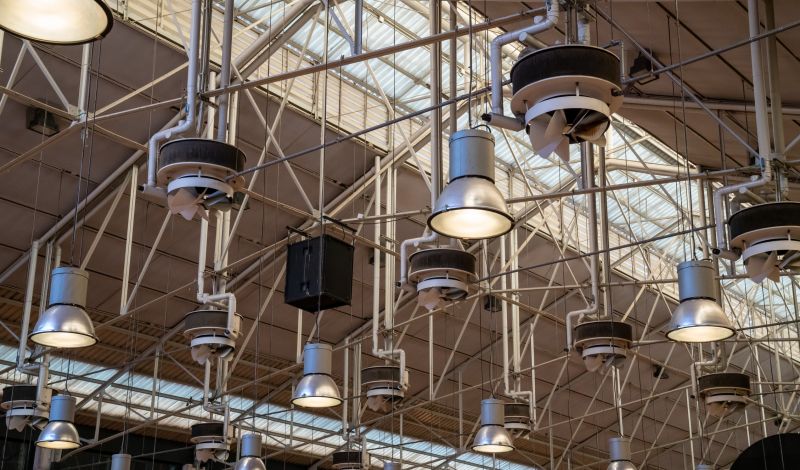 Industrial Lighting Installation